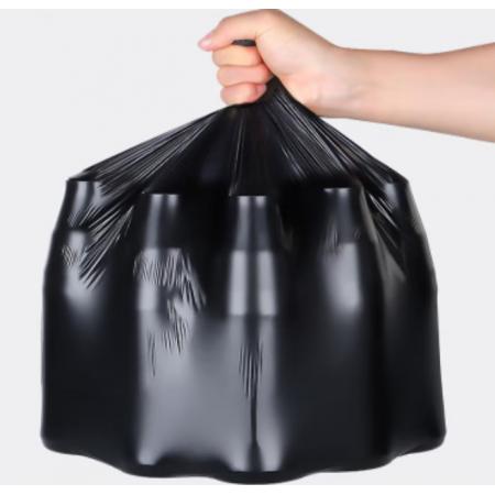 毕亚兹 50*60cm加厚黑色塑料袋100只