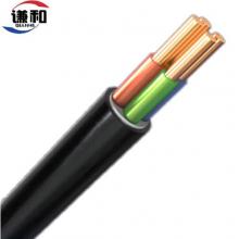 谦和（QIANHE）电线电缆KVVR铜芯国标铜线黑色电源线电缆线四芯护套线4*4平方