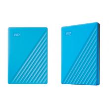 西部数据(WD) 2TB 移动硬盘 USB3.0 My Passport随行版2.5英寸 黑 机械硬盘 手机笔记本电脑外接存储 兼容Mac 四种颜色可选