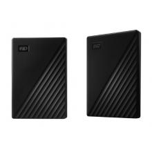 西部数据(WD) 4TB 移动硬盘 USB3.0 My Passport随行版2.5英寸 黑 机械硬盘 手机笔记本电脑外接存储 兼容Mac 四种颜色可选