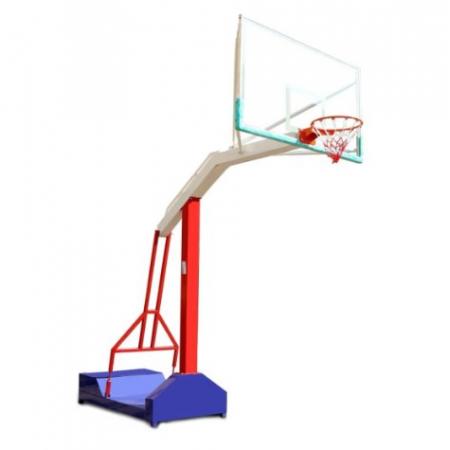 博森特（BOSENTE） 篮球架 户外标准可移动式成人家用学校比赛室外篮球架子篮球框架 彩色凹箱篮球架