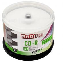 铭大金碟（MNDA）CD-R 52速 档案光盘/刻录盘 50片桶装 空白光盘 可打印