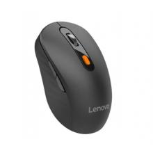 联想(Lenovo) 无线蓝牙双模充电鼠标 蓝牙5.0/3.0 便携办公鼠标 人体工程学设计 Howard2022款理性黑充电版