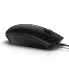 戴尔（DELL）MS116 鼠标有线 商务办公经典对称 有线鼠标 USB接口  即插即用 鼠标 （黑色）