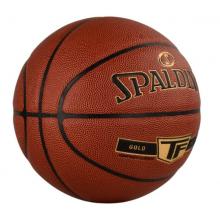 斯伯丁（SPALDING）篮球7号Gold经典系列室内外耐磨职业赛事七号PU材质篮球 76-857Y