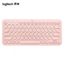 罗技（Logitech）K380 键盘 蓝牙办公键盘 女友 便携超薄键盘 笔记本键盘 茱萸粉