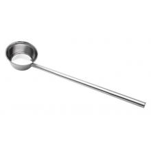 今万福不锈钢汤勺长柄水舀水瓢汤勺盛水勺子商用大汤粥勺直径18cm长35cm