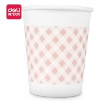 得力（deli） 9570 加厚纸杯 50只装250mL