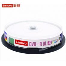联想（Lenovo）DVD+R DL 空白光盘/刻录盘 8速8.5GB 台产档案系列 桶装10片 单面双层 可打印