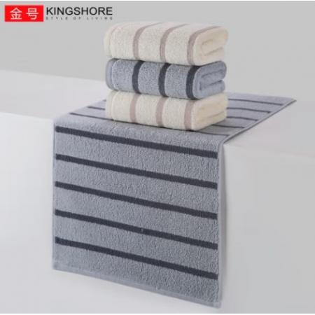 金号毛巾 纯棉A类加厚吸水面巾 新疆棉毛巾 灰棕4条装 金号毛巾 纯棉A类加厚吸水面巾 新疆棉毛巾 灰棕4条装 70*34cm 108g