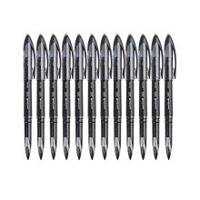 uni三菱（Uni）黑科技AIR签字中性笔uni-ball漫画笔草图笔绘图笔UBA-188M黑色0.5mm 12支装
