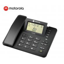 摩托罗拉(Motorola)电话机座机固定电话 三档翻转大屏幕 一键拨号 办公家用 领导经理电话 CT270C(黑色)