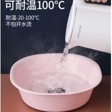 CHAHUA茶花洗脸盆34cm大号加厚抗菌洗脚盆洗衣盆