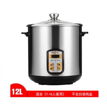 电蒸煮桶	 12L (不含炖盅)(14-18人用)