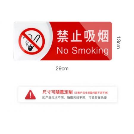 标识贴		禁止吸烟