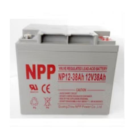 电池耐普	12v38AH