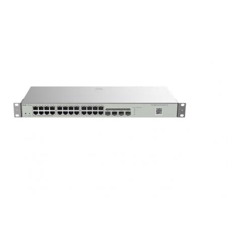 锐捷（Ruijie）二层网管24口千兆交换机 RG-NBS3100-24GT4SFP 4个千兆光口 企业监控工程高性能分流器