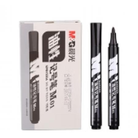 晨光 M&G 油性记号笔 APMY2204 2.0mm (黑色) 10支/盒