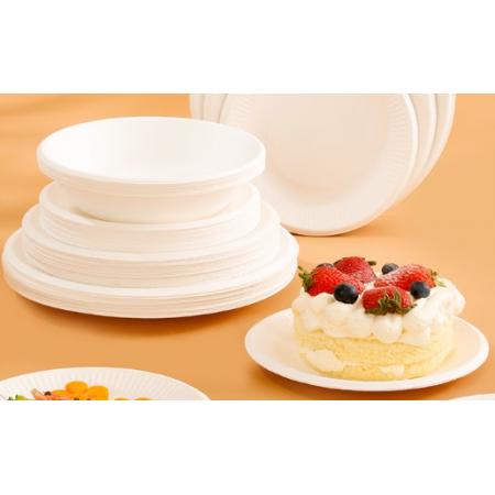 一次性纸盘 优奥（YOUAO） 纸制50个/包/30包