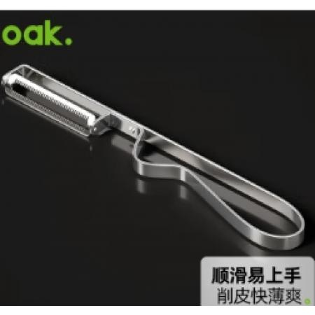 不锈钢削皮刀 欧橡（OAK） 不锈钢定制厚款 16cm