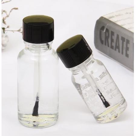 胶水分装瓶 安达通 玻璃瓶50ml带刷