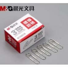 晨光 M&G 3#纸盒装回形针 ABS91696 28mm 100枚/盒