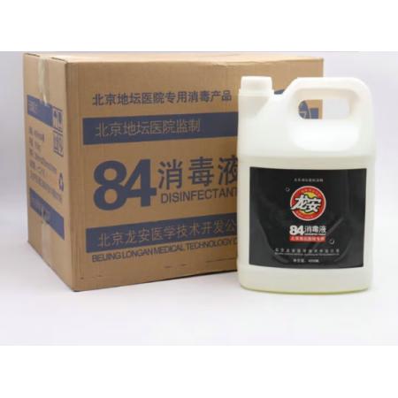 84消毒液	龙安4000ML*4