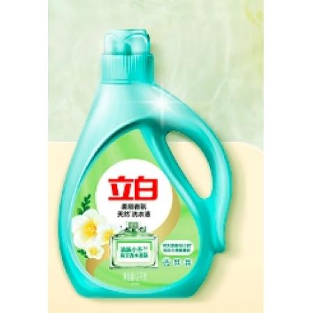 立白小苍兰香氛洗衣液 4斤 持久留香 祛味洁净 柔顺护衣 手洗机洗
