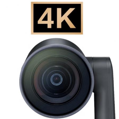 罗技CC4900e商务视频会议摄像头4K高清90度广角USB免驱15倍无损变焦人物智能追踪