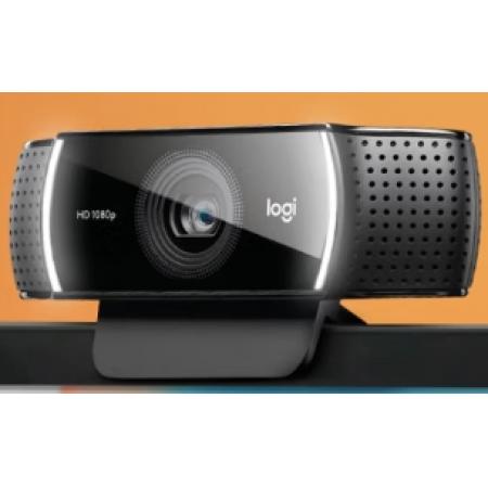 罗技（Logitech）C922 高清网络摄像头 视频通话 电脑笔记本摄像头 1080P 带麦克风