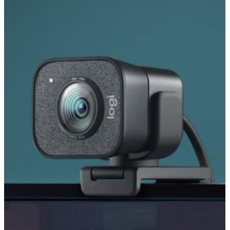 罗技（Logitech）StreamCam高清直播摄像头 电脑笔记本视频会议摄像头 网课会议教学摄像头 面部追踪 黑色