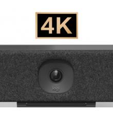 罗技CC4300e Zoom一体机 视频会议摄像头 4K高清 USB免驱 120°广角 人物智能跟踪