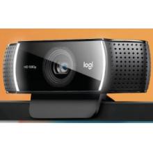 罗技（Logitech）C922 高清网络摄像头 视频通话 电脑笔记本摄像头 1080P 带麦克风