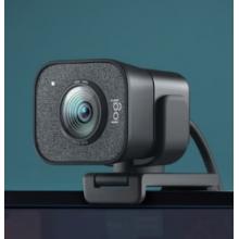 罗技（Logitech）StreamCam高清直播摄像头 电脑笔记本视频会议摄像头 网课会议教学摄像头 面部追踪 黑色