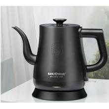 金灶（KAMJOVE）家用电热水壶自动断电烧水壶泡茶壶304不锈钢大容量开水壶拉弧长嘴茶艺壶电水壶 1L T-93黑色