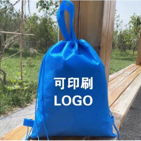 无纺布袋子定制LOGO 收纳袋 束口抽绳包