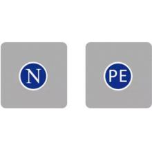 电工标示贴	PE+N （零排地排）