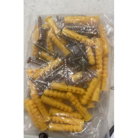 膨胀螺丝套装	6mm*40mm带管*50套