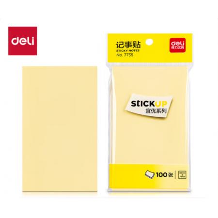 便签纸	得力7735