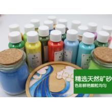 景泰蓝彩沙细沙沙画许愿沙瓶画