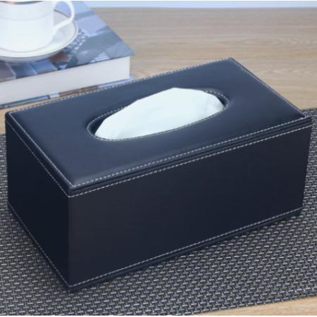 皮革纸巾盒 星品诺	13.3cm*13.3cm*8.3cm
