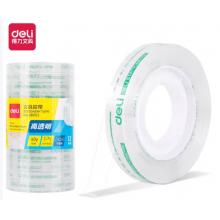 小胶带	得力30002强韧8mm*40y*38um(高透)(12卷/筒)