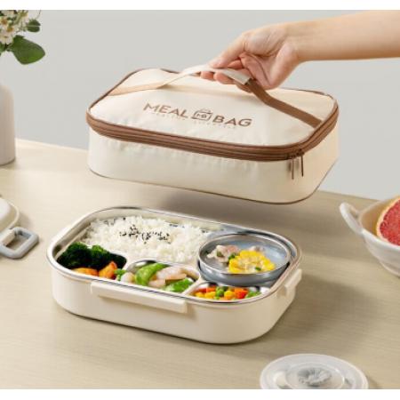 京东京造 饭盒 316不锈钢餐盒