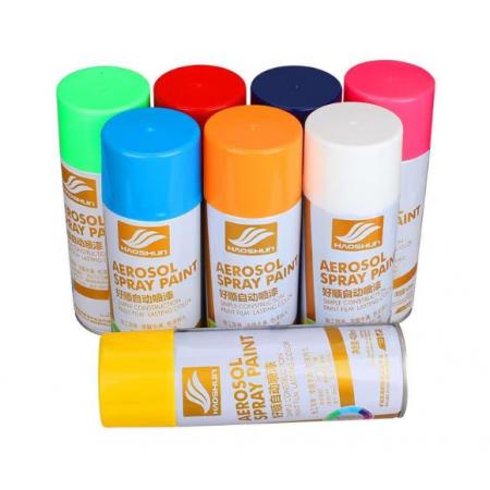 自喷漆	好顺450ml红色