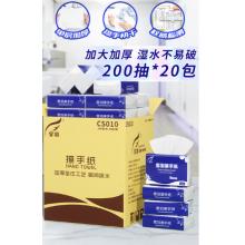 擦手纸	霏羽20包/箱CS010