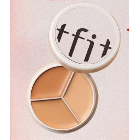 国产 三色遮瑕膏10g