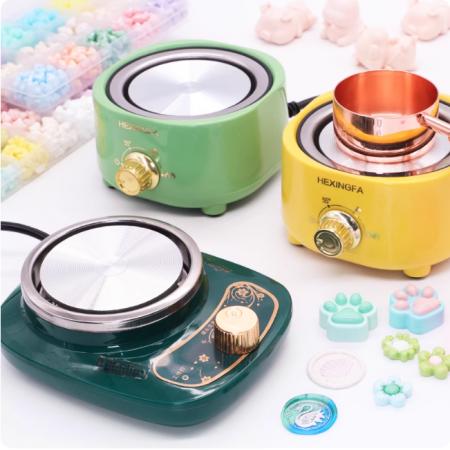 火漆电熔炉印章大号平底勺儿童DIY加热火漆蜡融化火漆搭配工具炉