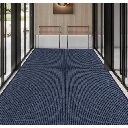 地毯 凝华 灰色条纹绒面 180*150cm