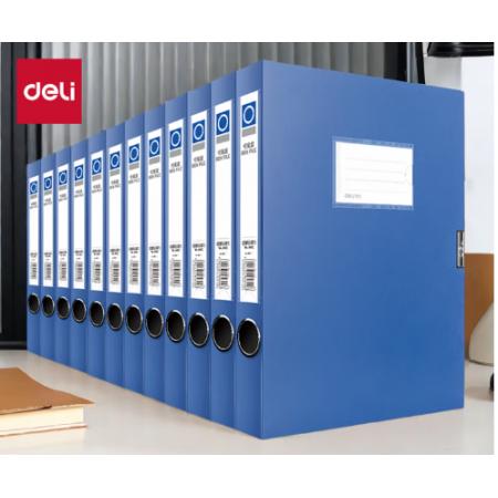 档案盒	得力35mm/12个/箱5602