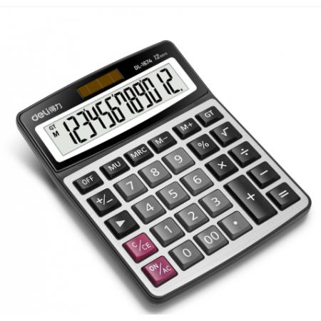 计算器	得力1674